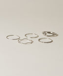 Deformed Narrow Rings 5 set