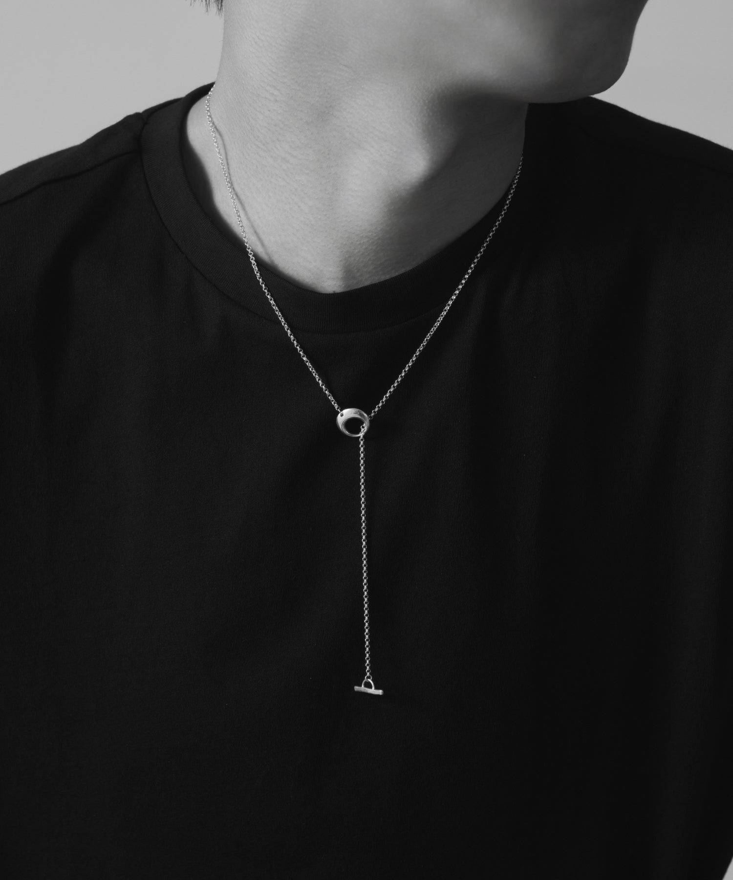 Mantel Lariat Necklace［Silver925］ | 大人のメンズネックレス通販