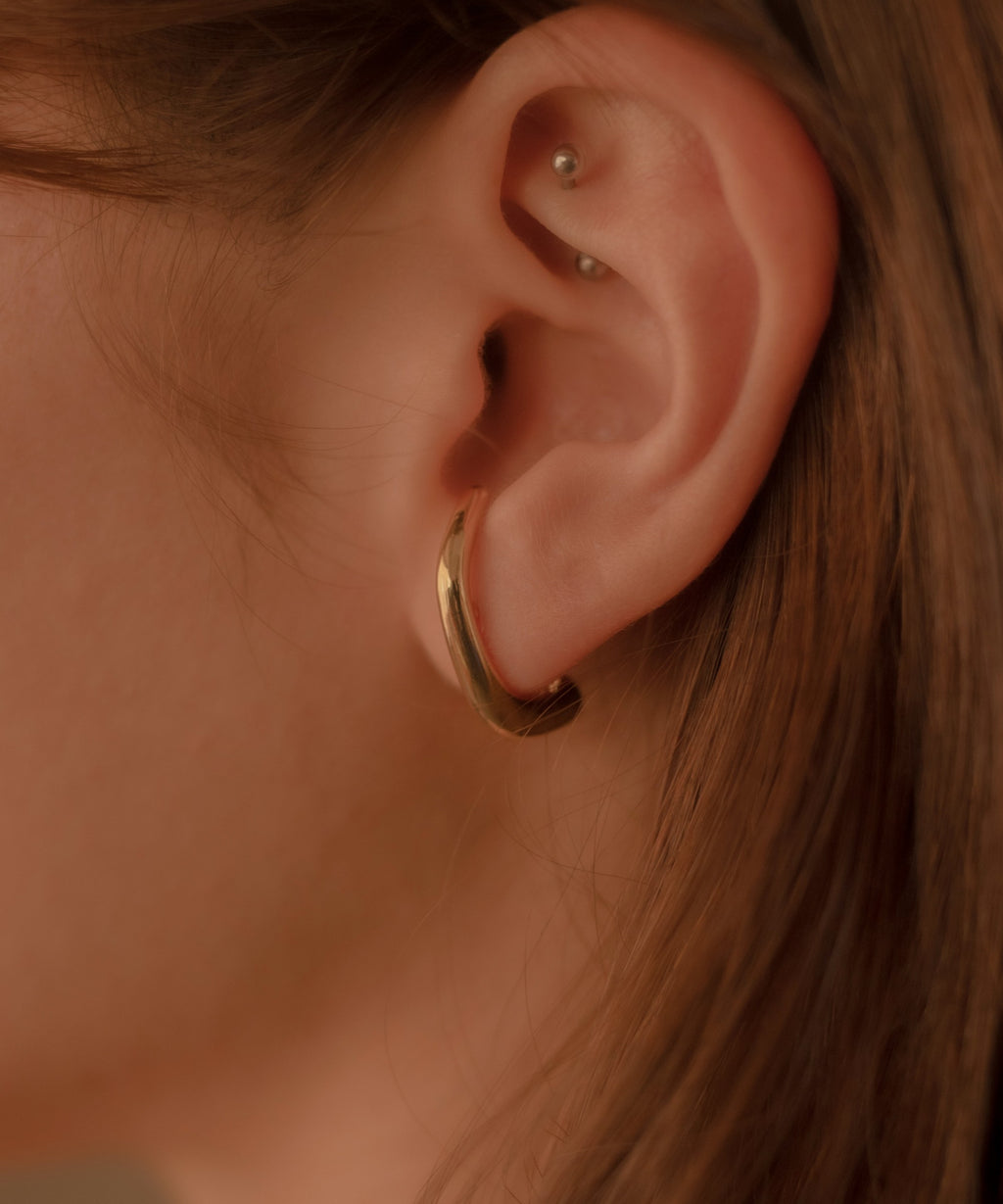 Ear Cuff Style Design Hoop Pierce | 感度の高い大人のプチプラピアス