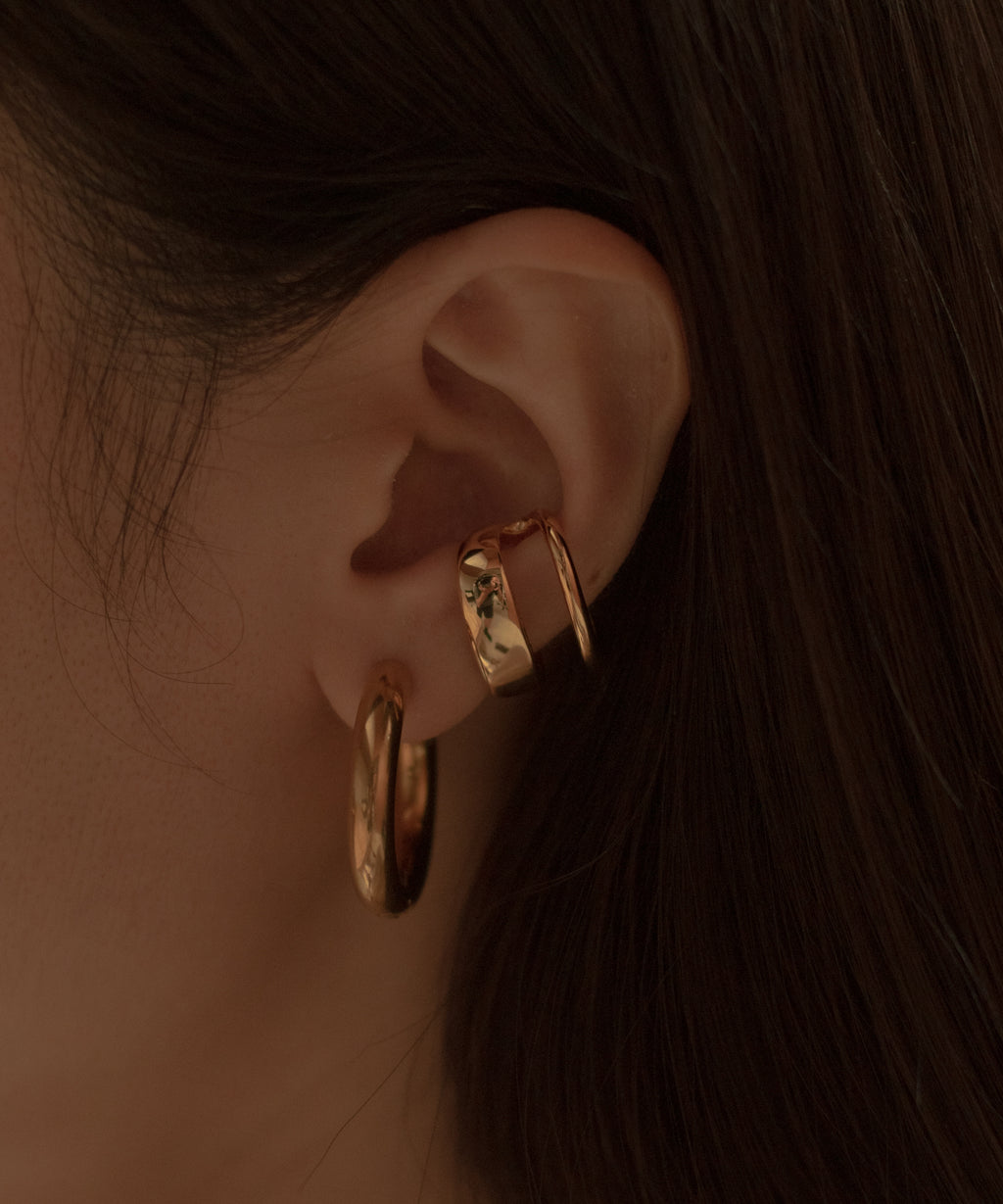 Double Line Earcuff - 通販 - escopil.co.mz