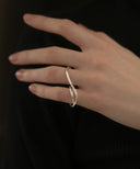 Nuance Double Finger Ring