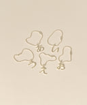 Hiragana Charm Keyholder