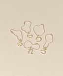 Hiragana Charm Keyholder