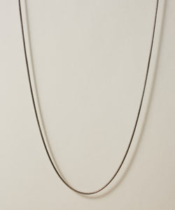 Simple Narrow Necklace［Stainless］ &amp; Initial Necklace［Stainless］