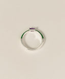 Baguette Enamel Ring［Silver925］