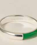 Baguette Enamel Ring［Silver925］