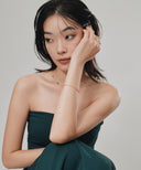 Ball Bar Chain Bracelet［Silver925］