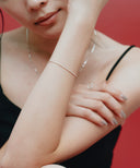 Ball Bar Chain Bracelet［Silver925］