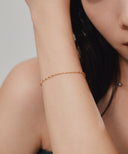 Ball Bar Chain Bracelet［Silver925］