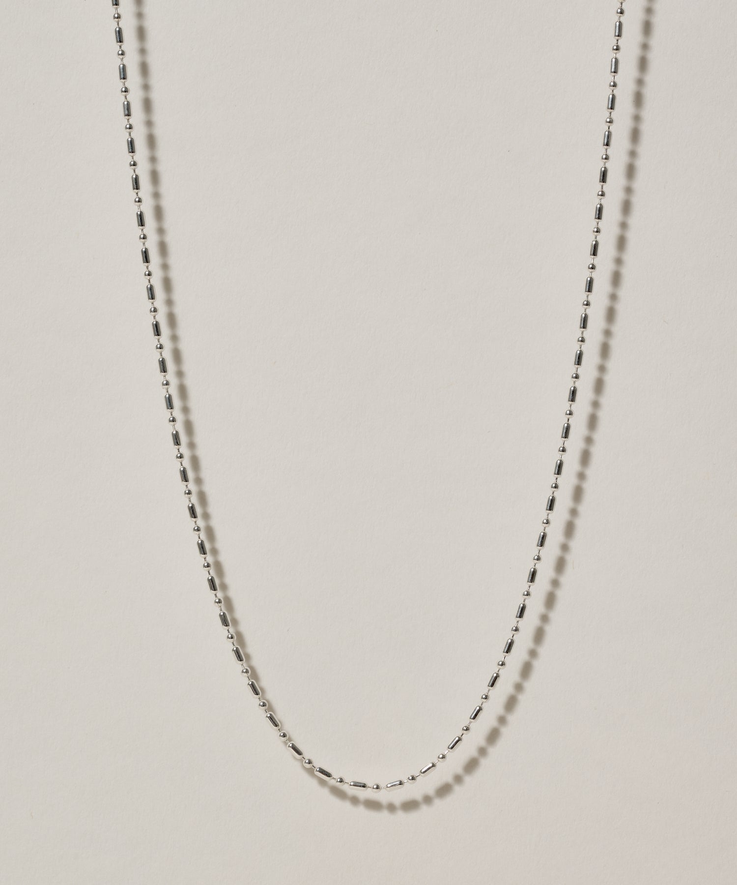 Ball Bar Chain Necklace［Silver925］ | 大人のメンズネックレス通販