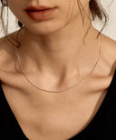 Ball Bar Chain Necklace［Silver925］