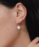 Baroque Pearl Hook Pierce［Silver925］