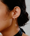 CZ Bar Pierce［Silver925］