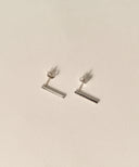 CZ Bar Pierce［Silver925］