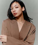 CZ Drop Necklace［Silver925］