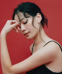 CZ Hinged Hoop Pierce［Silver925］