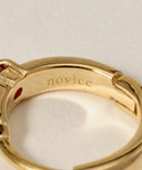 CZ Hinged Hoop Pierce［Silver925］