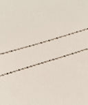 CZ Prong Necklace［Silver925］