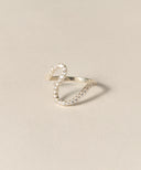CZ Sway Ring［Silver925］