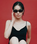 【Casey】オーバルサングラス