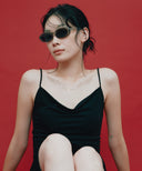 【Casey】オーバルサングラス