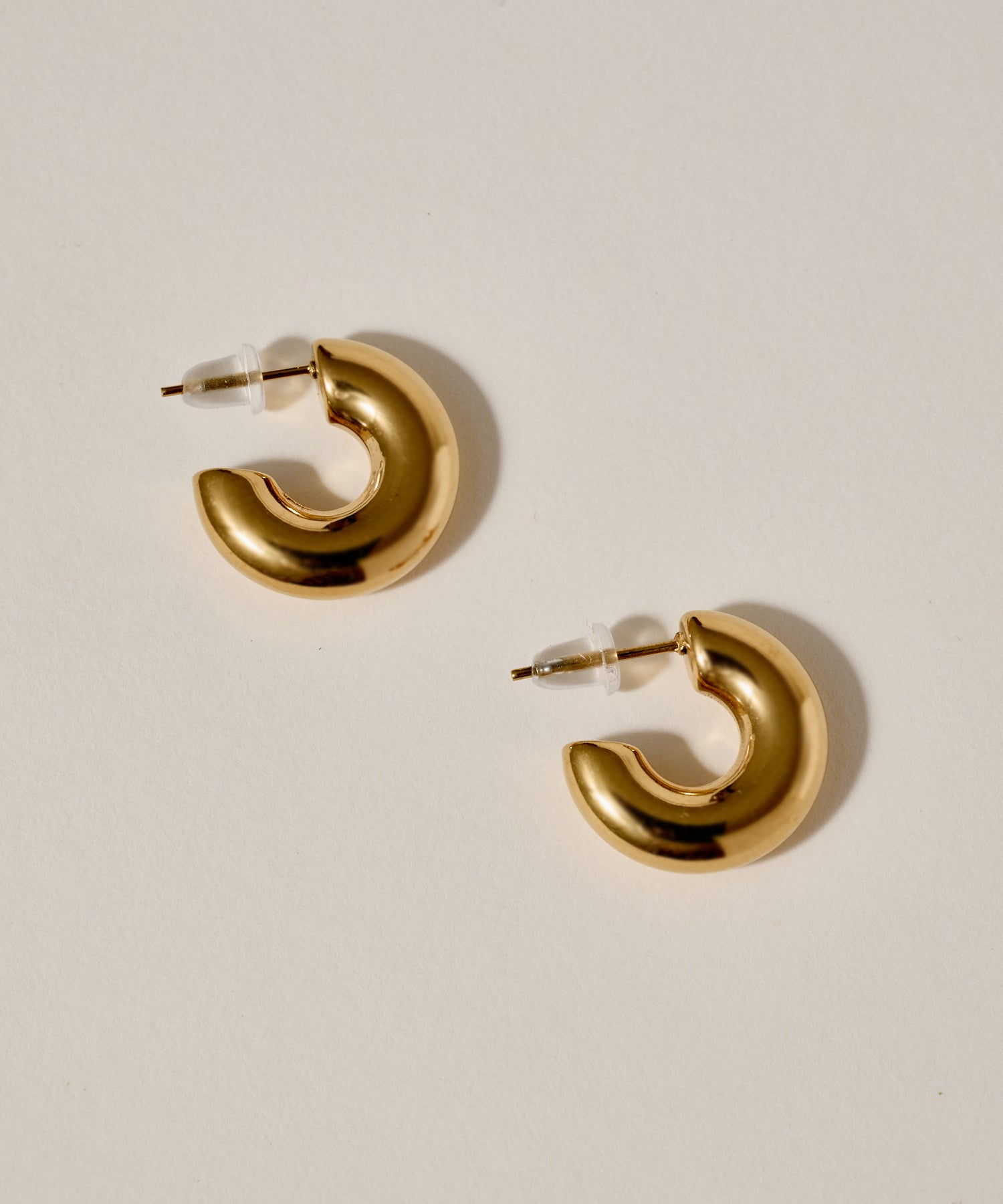 アクセサリー kensscratch chunky-hoop-18mm-pierce P030 Chunky Hoop Pierce［Stainless］ | 大人のための毎日使えるピアス通販