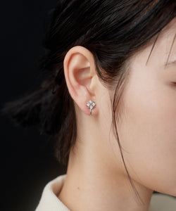 Cross CZ Earring