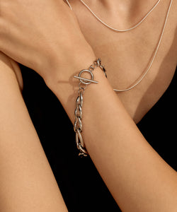 Curb Chain Bracelet[Stainless]