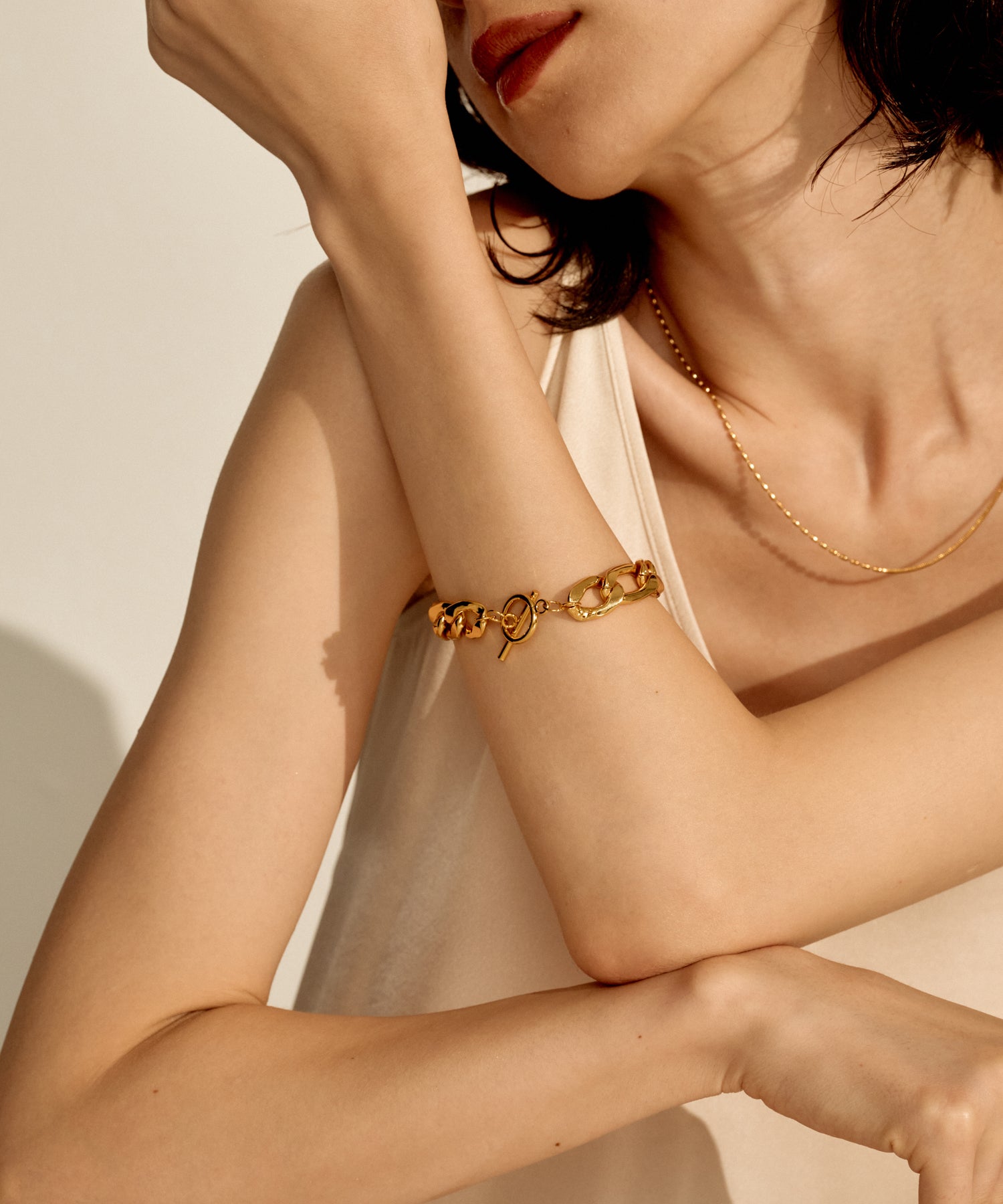 Curb Chain Bracelet［Stainless］ | 大人のメンズブレスレット通販