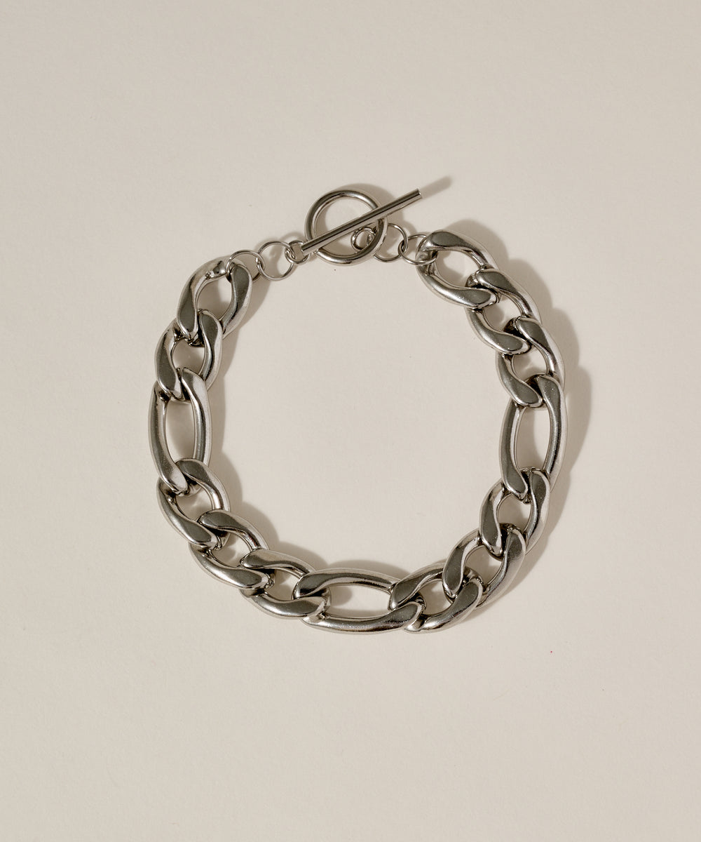 Curb Chain Bracelet［Stainless］ | 毎日使えるブレスレット通販