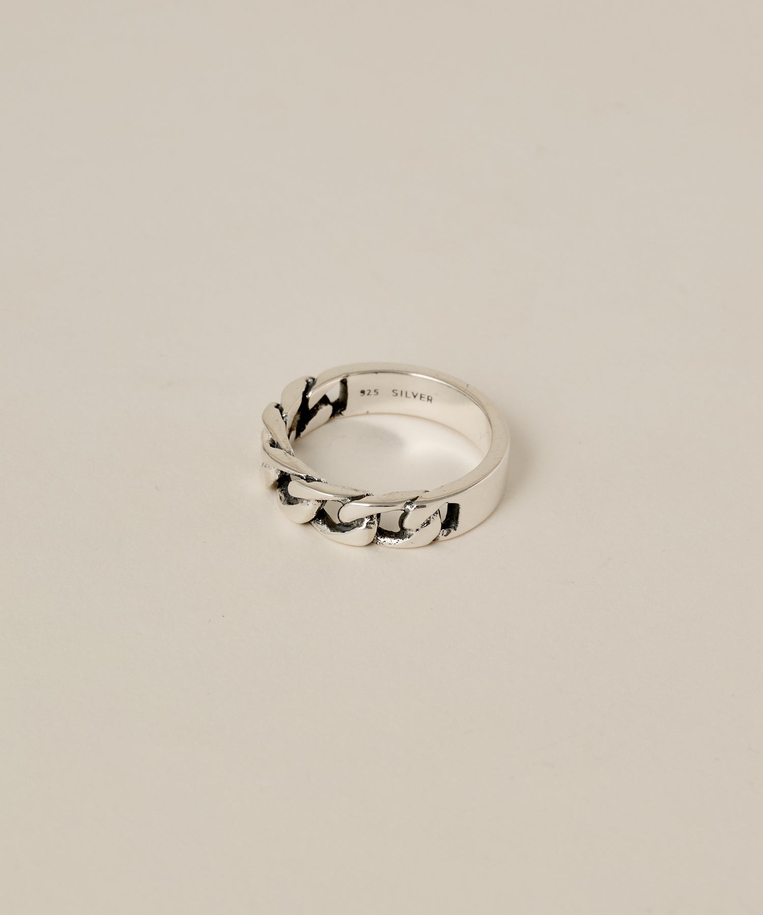Curb Chain Ring［Silver925］ | 大人のための毎日使えるリング