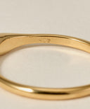 Curve Signet Ring［Silver925］