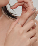 Curve Signet Ring［Silver925］