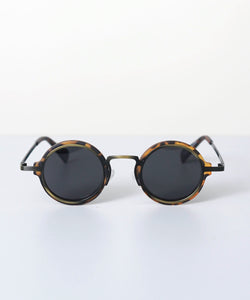 [Adams] Design round sunglasses
