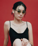 【Dana】ボストン伊達メガネ