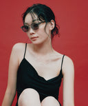 【Dana】ボストン伊達メガネ