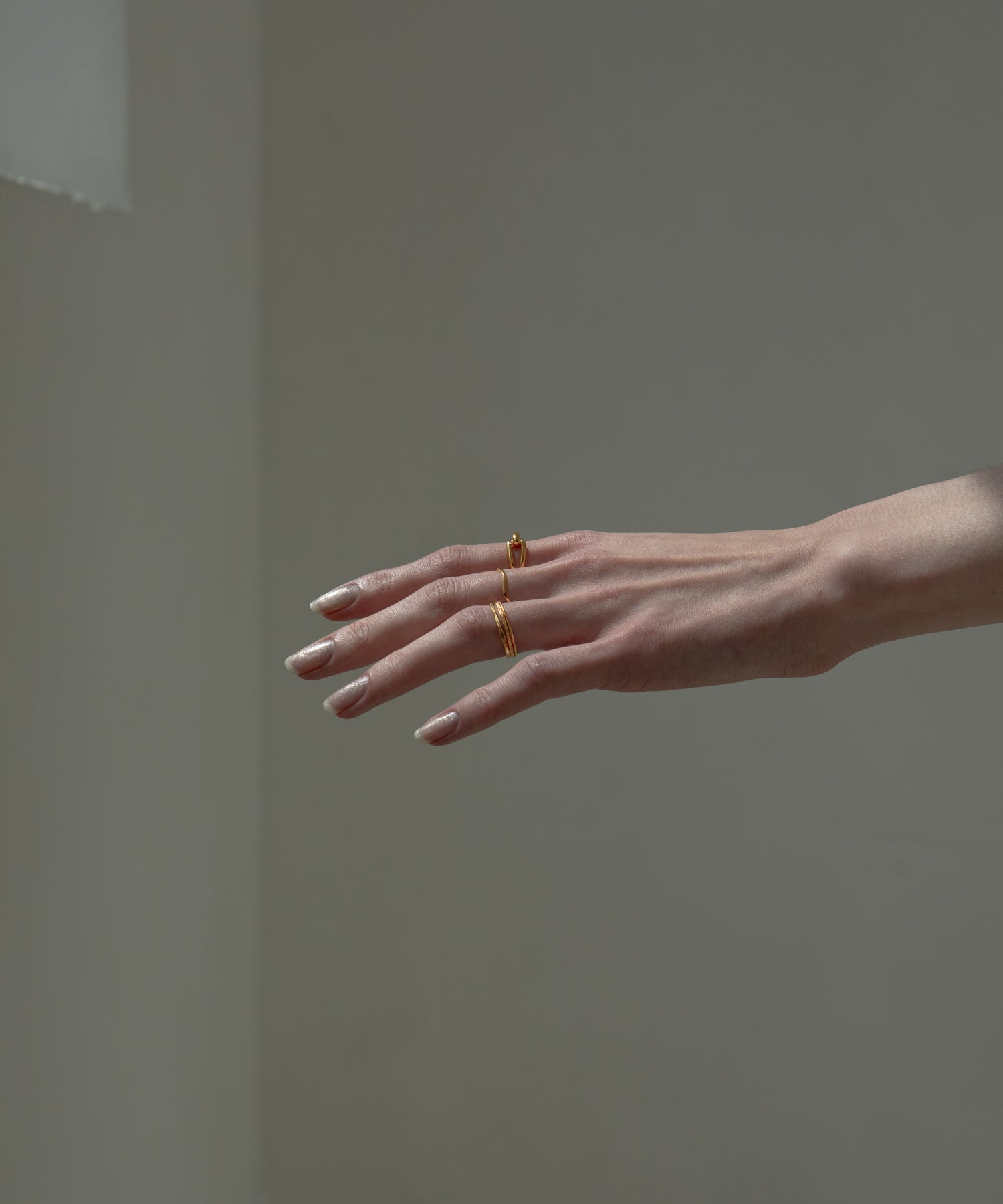 Deformed Narrow Rings 5 set | 大人のための毎日使えるリング通販