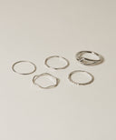 Deformed Narrow Rings 5 ​​set