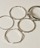 Deformed Narrow Rings 5 ​​set