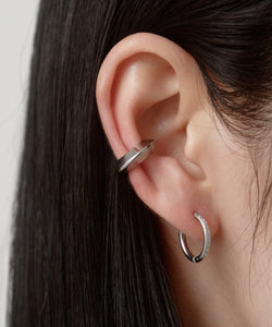 Disc Hoop Ear Cuff[Stainless]