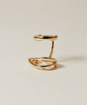 Double Nuance Hoop Ear Cuff