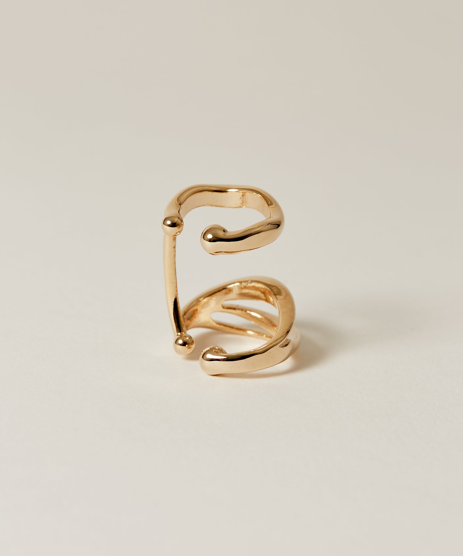 Double Nuance Hoop Ear Cuff | 大人のための毎日使える Double Nuance Hoop Ear Cuff | 大人のための毎日使える