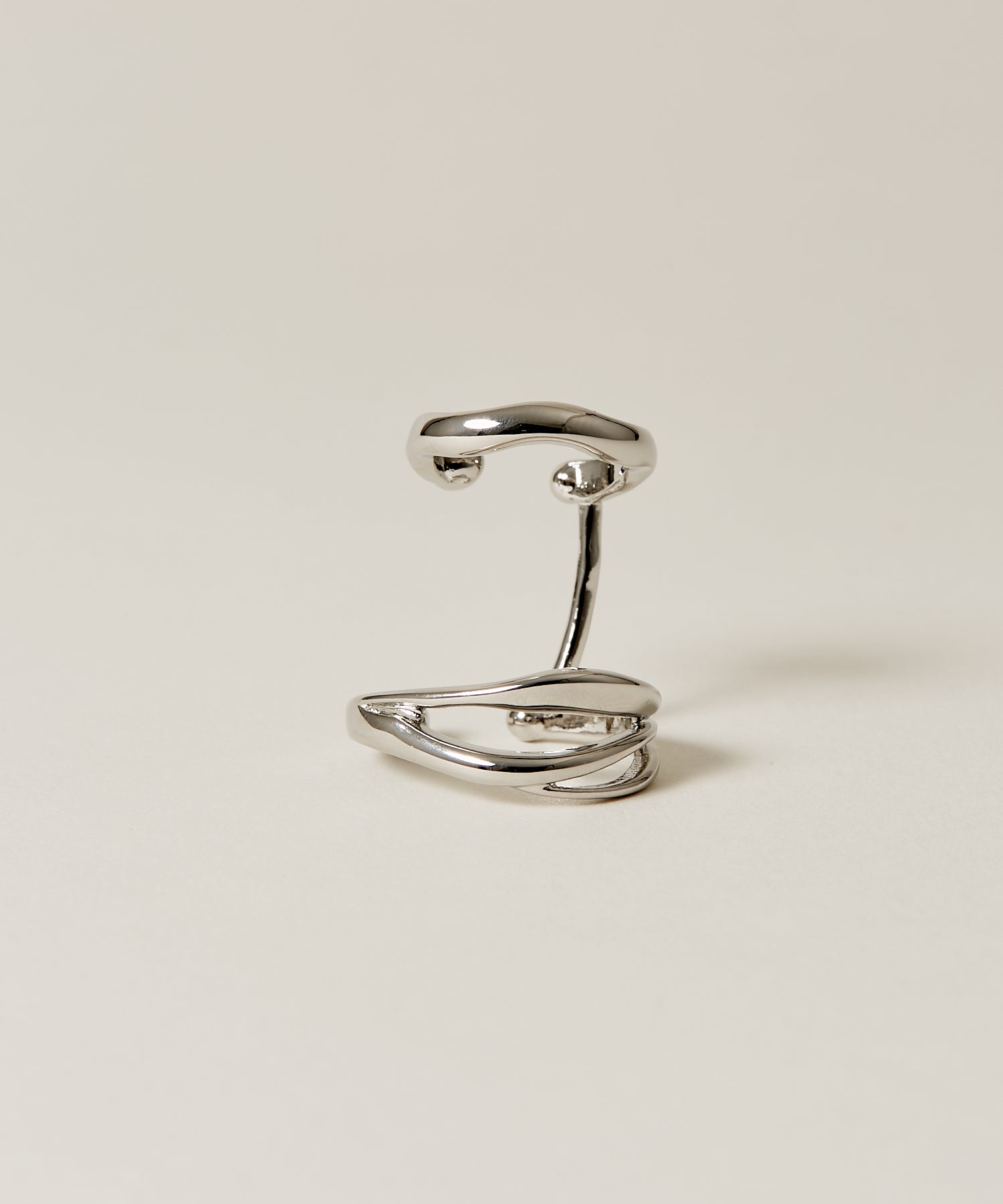 Double Nuance Hoop Ear Cuff | 大人のための毎日使える Double Nuance Hoop Ear Cuff | 大人のための毎日使える