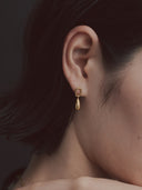 Drop Hoop Pierce［Stainless］