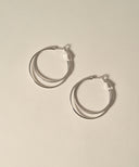 Dual Line Hoop Pierce［Stainless］