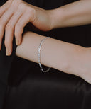 Figaro Chain Bracelet［Silver925］