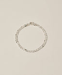 Figaro Chain Bracelet［Silver925］