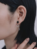 Floating Circle Pierce［Stainless］