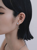Floating Circle Pierce［Stainless］