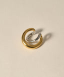 Flow Bicolor Ear Cuff［Stainless］